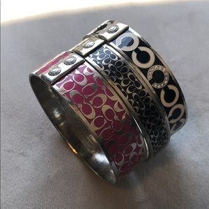 Coach Bangle Set (3 bracelets)
